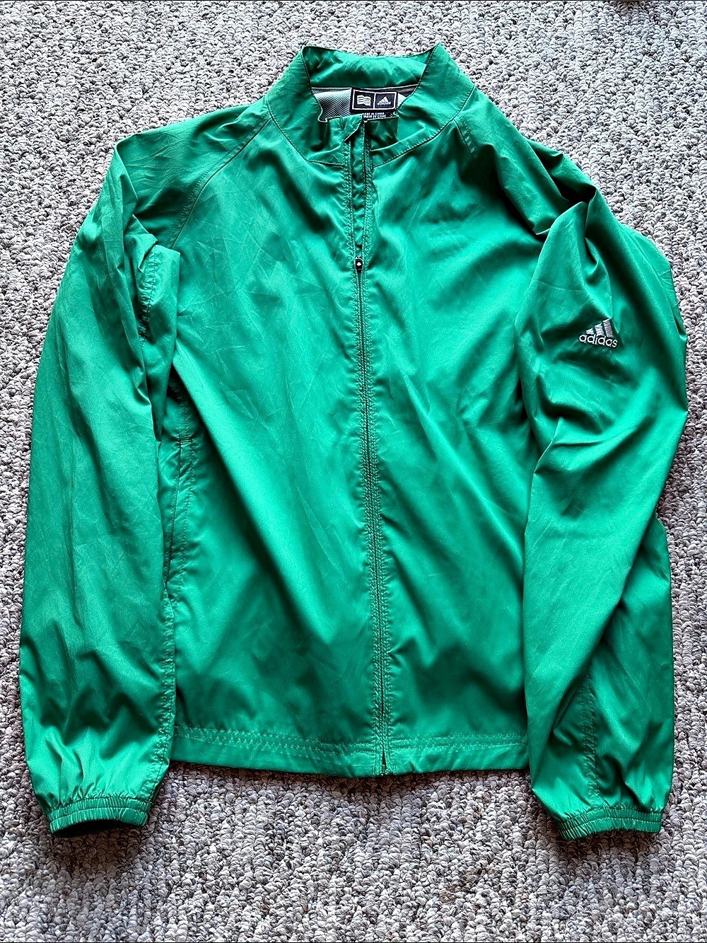 adidas Men's Green Climaproof Jacket Medium Like New